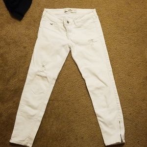 White jeans